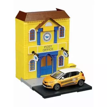 Набор игровой Bburago «Построй свой город! Почта», с машинкой Street Fire, 1:43