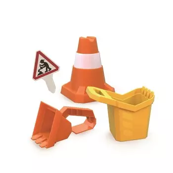 Набор игровой для песочницы «Строитель», 4 предмета
