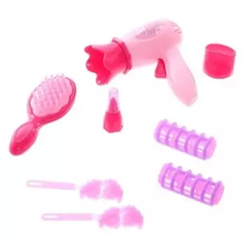 Набор игровой «Парикмахер», 6-8 предметов, с фартуком, МИКС