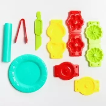 Набор игровой с пластилином «Чудесные пончики», Минни Маус, 5 баночек