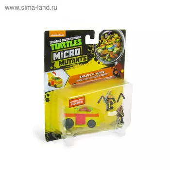 Набор игровой «Вагон Черепашек Ниндзя», с фигурками Майки и Бибопа