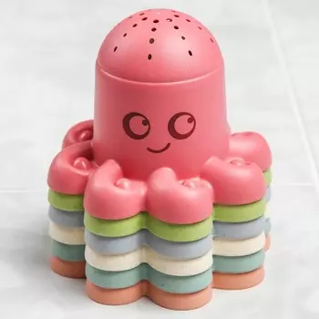 Игрушки для ванны Крошка Я «Осьминожки стаканчики», в наборе 6 шт.
