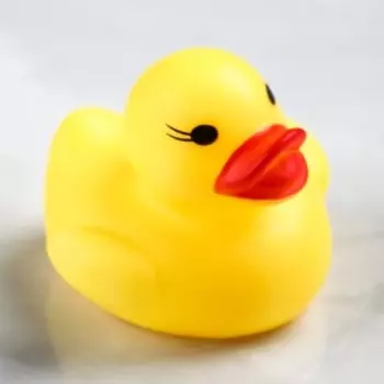 Резиновые игрушки для ванны Крошка Я «Утки», 5 см, с пищалкой, в наборе 6 шт.