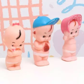 Игрушка-пищалка для купания в ванне «Пупсы» 3 шт., резиновые, 10 см
