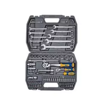 Набор инструмента KRAFT KT700305, 1/2", 1/4", 82 предмета