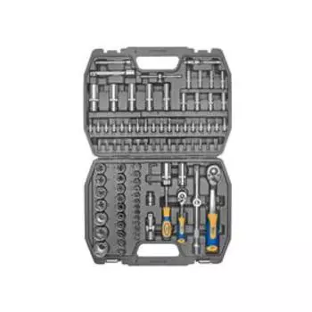 Набор инструмента KRAFT KT700306, 1/2", 1/4" 94 предмета