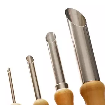 Набор инструментов для лепки Calligrata, 4 штуки, 21,5 мм, 10,5 мм, 7,3 мм, 3,2 мм