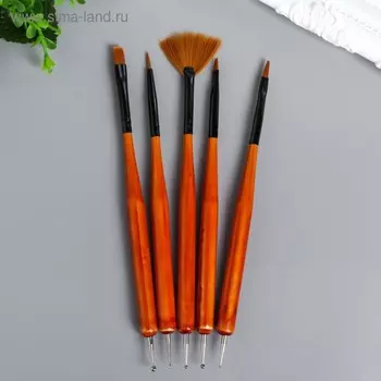 Набор инструментов для придания формы 5 шт. 15.5 см, дерево, металл, нейлон