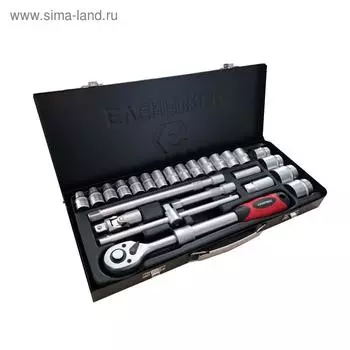 Набор инструментов EVERFORCE EF-1027, с телескопической трещоткой,1/2", 26 предметов