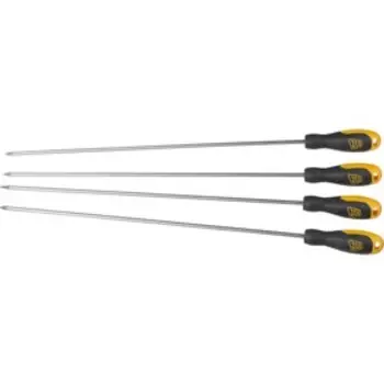 Набор инструментов JCB JSD023, отвертки, Cr-Mo, S2, магнитный наконечник, 4 предмета