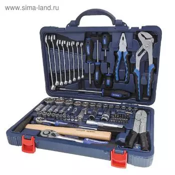 Набор инструментов "СТАНКОИМПОРТ" CS-TK99PMQ, 99 предметов, пластиковый кейс