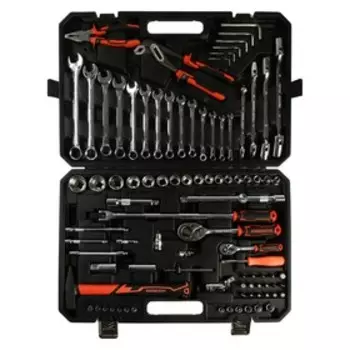 Набор инструментов универсальный KINGQUEEN WIB-90017, 1/4 3/8 1/2", 92 предмета