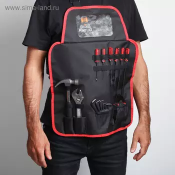 Набор инструментов в фартуке "Тот, кто может все", подарочная упаковка, 17 предметов