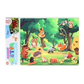 Набор из фетра на липучках «Лес»