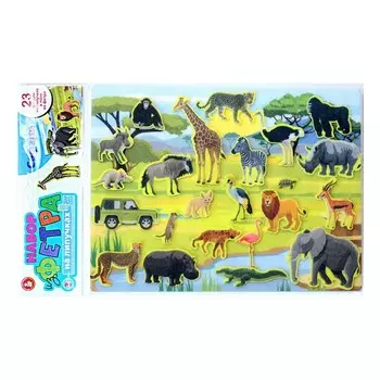 Набор из фетра на липучках «Сафари»