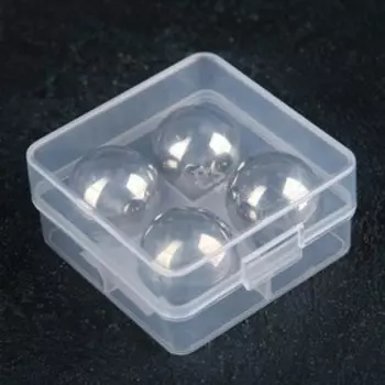 Набор камней для виски «Шар», 2 см, нержавеющая сталь