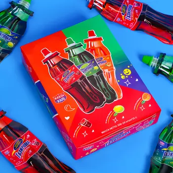 Набор карамель жидкая «Газировка» ассорти, 528 г