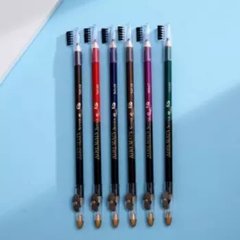 Набор карандашей Aireman с точилкой 12 шт, микс