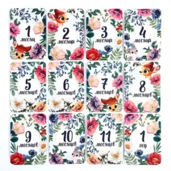 Карточки для фотосессии, 18 штук, Дисней