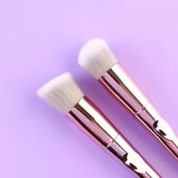 Набор кистей для макияжа «Нежность», 5 шт, 19 8 см, BEAUTY FOX