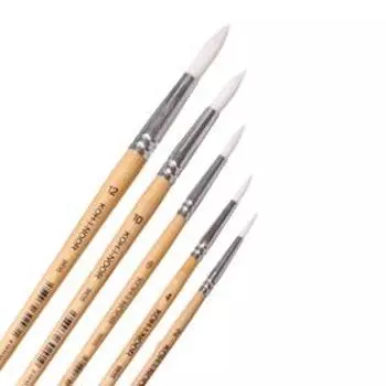 Набор кистей Синтетика 5 штуки Koh-I-Noor №2, 4, 6, 10, 12, круглые, блистер