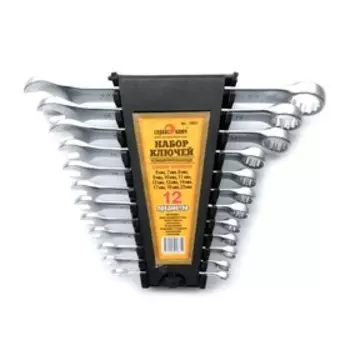 Набор ключей комбинированных "Сервис ключ" 70031, 12 шт, 6-22мм