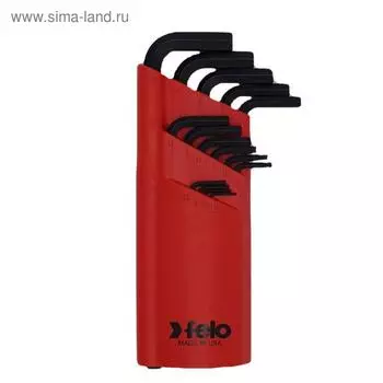 Набор ключей шестигранных Felo 35515001, с шаровым окончанием, 1.27-10 мм, 15 шт