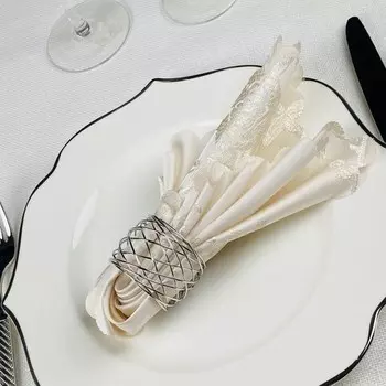 Набор колец для салфеток Lenardi, металл, 6 шт