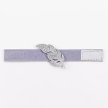 Набор колец для салфеток Silver feather, 4 шт., 4.86.5 см, 100% п/э, фетр