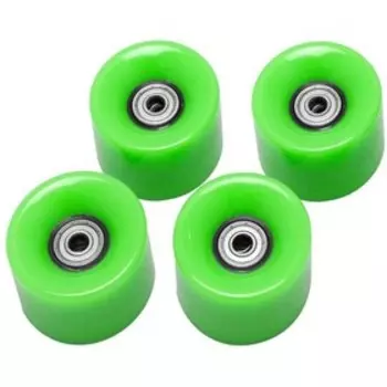 Набор колес для миниборда Atemi AW-18.08, подшипник ABEC-5, цвет зелёный