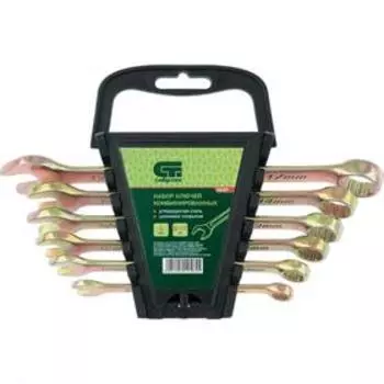 Набор комбинированных ключей "Сибртех" 15437, 6 шт., 8-17 мм