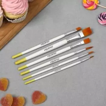 Набор кондитерских кистей «Удивляй», 6 шт