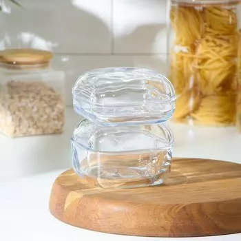 Набор контейнеров стеклянный Plus