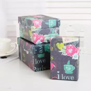 Набор коробок 10 в 1, 30 х 21 х 14,5 - 12 х 7,5 х 6,5 см