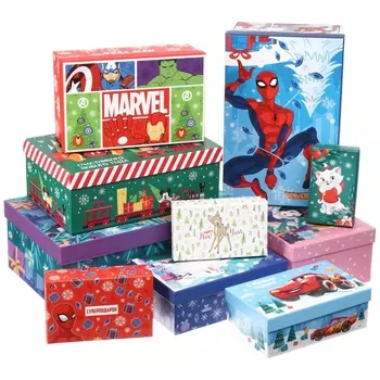 Коробки подарочные 10 в 1 «С Новым годом!», Disney