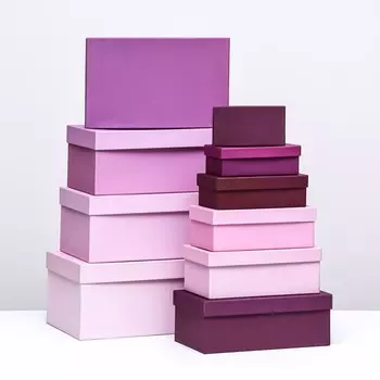 Набор коробок 10 в 1 "Sweet dream", 30 х 19 х 11,5 - 11 х 6,5 х 4 см