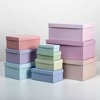 Набор коробок 10 в 1 "Только для тебя", 30 х 19 х 13 - 12 х 6,5 х 4 см,МИКС,