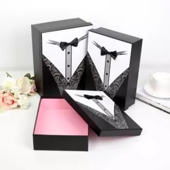 Набор коробок 3 в 1, 29 х 21 х 9 - 26 х 18 х 6 см