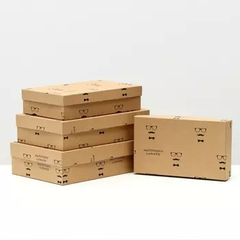 Набор коробок 4 в 1 "Мужской 1", 30 х 20 х 8 - 24 х 14 х 5 см