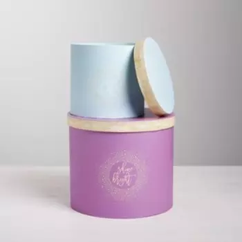 Набор коробок 4 в 1 Shine bright, 14 х 14 х 13 - 20 х 20 х 17,5 см