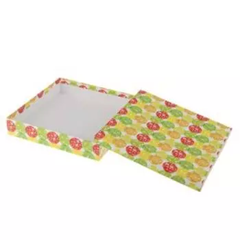 Набор коробок 5в1 "Шары и бабочки", 34 х 34 х 9 - 26 х 26 х 5 см