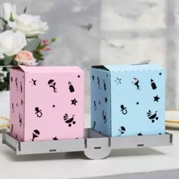 Набор коробок для денег "На новорожденных", мдф, 29х12х4 см