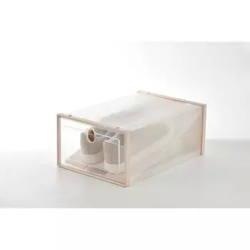 Набор коробок для хранения обуви Homsu, 35х24х14,5 см, 12 шт, цвет бежевый