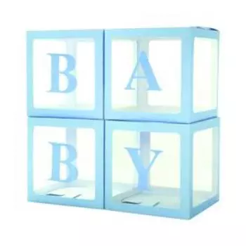 Коробка для шаров Baby, 4 шт., 303030 см