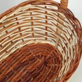 Набор корзин, 3шт. 20х26 h10H35;16х23 h8H32;12х17 h7H30 см.лоза