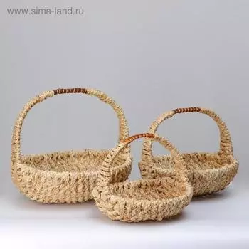 Набор корзин из 3-х шт. Big :D 35 Н 13/37, D 28 h 13/27, D 23 H см.