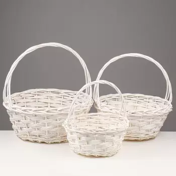 Набор корзин плетёных, Vanuatu, 3 шт., ива