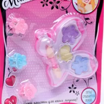 Набор косметики для девочки «Бабочка и аксессуары»