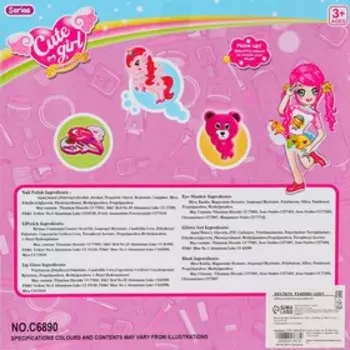 Набор косметики для девочки «Роза»