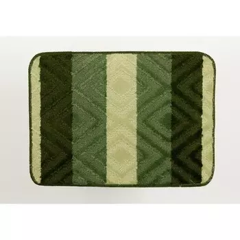 Набор ковриков Dasch «Бенито», 50х70 см, 40х50 см, цвет зеленый